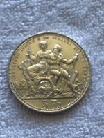 5 francs/franken Tir fédéral à Lugano 1883