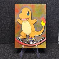 Pokemon Topps Holo Blue 1. Edition EN Glumanda Charmander