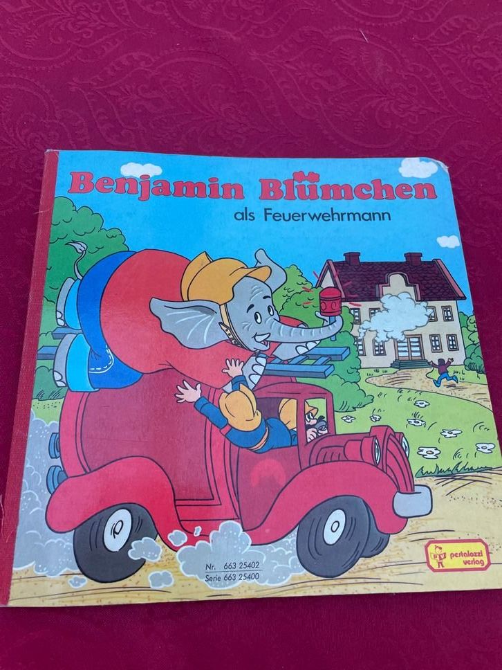 Libri: Benjamin Blümchen als Feuerwehrmann - Pestalozzi – Usato da Bergdietikon venduto da book-4-you