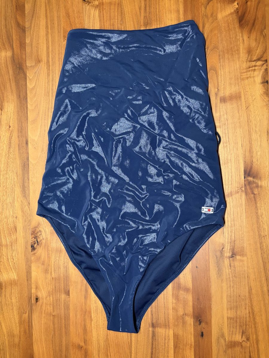 Tommy Hilfiger Costumi da bagno & Bikini: Tommy Hilfiger Badeanzug, dunkelblau, Gr. S – Nuovo (secondo la descrizione) da Rheinfelden venduto da rc_stephan 3