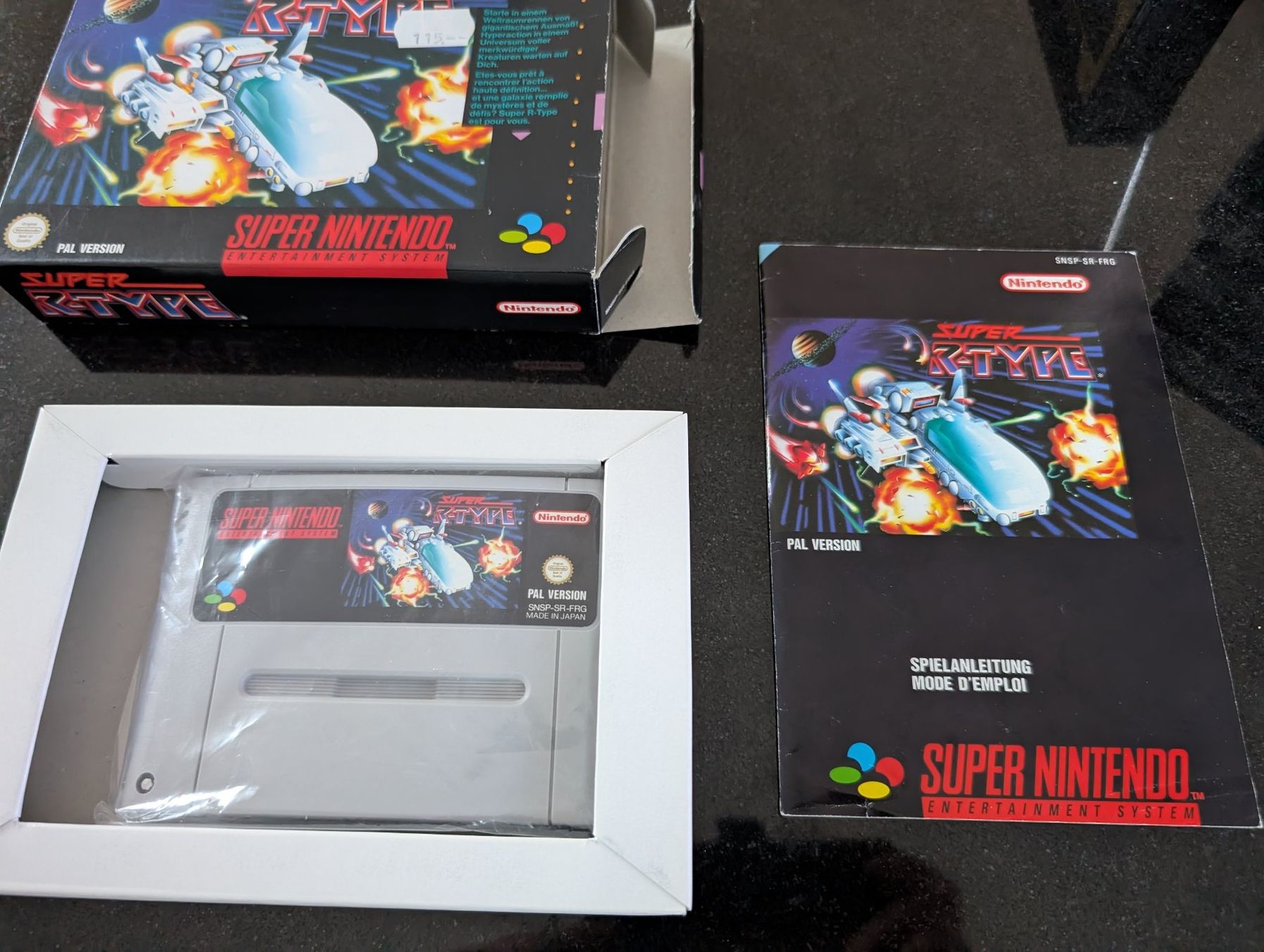 Nintendo Giochi: SUPER R-TYPE (PAL) - SUPER NINTENDO – Usato da Spiegel b. Bern venduto da Natix 6