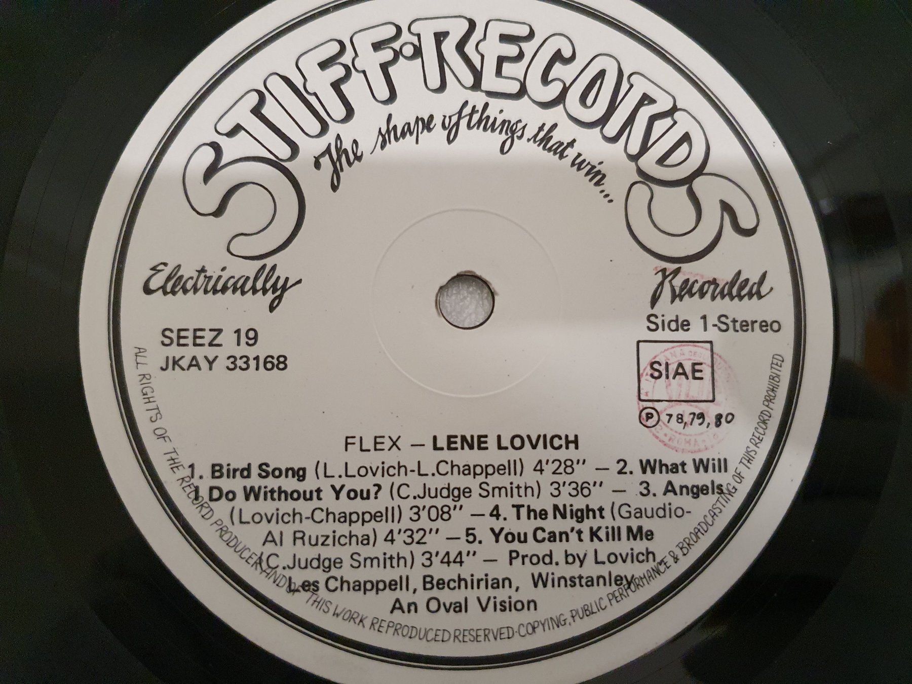 Dischi in vinile: Lene Lovich – Flex – Usato da Uster venduto da Vinyl-Leidenschaft 3