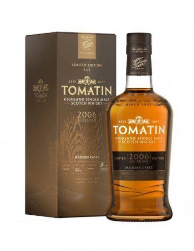 Tomatin Bevande alcoliche: Tomatin 15 ans Madeira casks – Nuovo e nell'imballaggio originale da Le Locle venduto da drinkshop