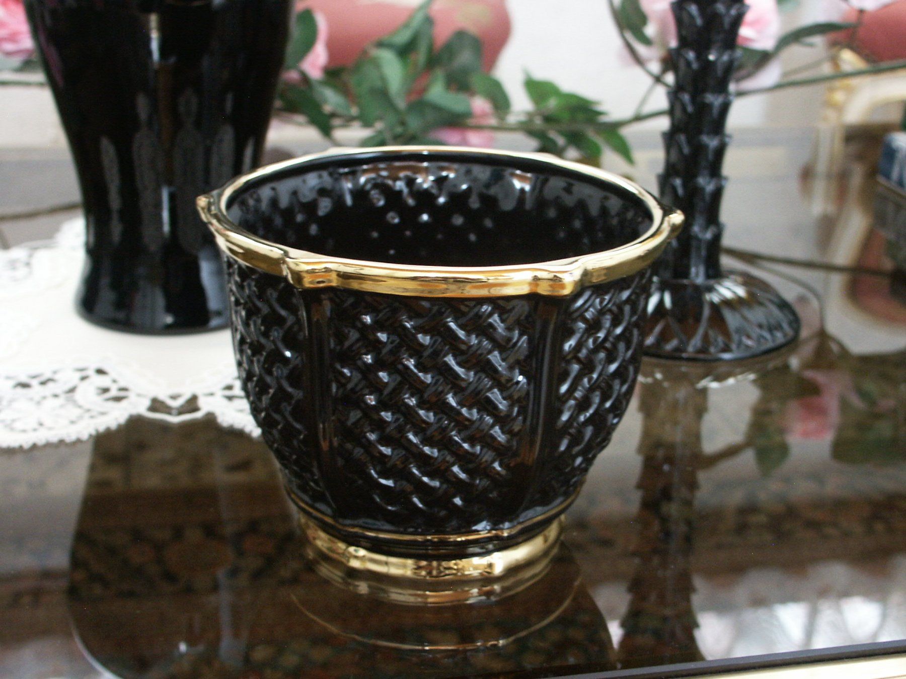 Vasi & Recipienti: Set Vase Kerzenständer Cachepot – Usato da Tuggen venduto da Mviola2 2