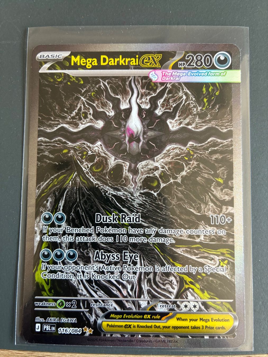 Pokémon Carte collezionabili: Mega Darkrai Ex 116/084 – Usato da Zürich venduto da ami_jdy7