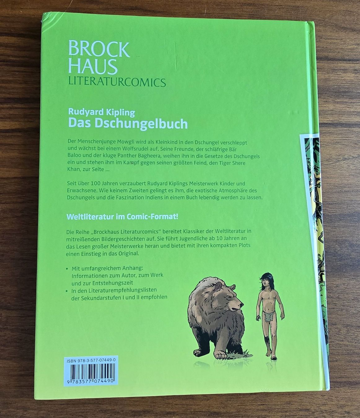 Fumetti: R. Kipling - Das Dschungelbuch - Literaturcomics, Brockhaus – Usato da Kloten venduto da xenia-ainex 1