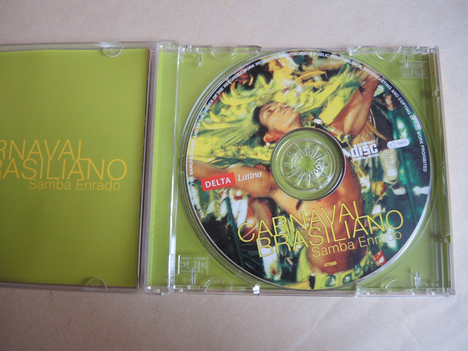 CD: Samba Enrado - Carnaval Brasiliano CD Brazil – Usato da Rorschach venduto da maeck8 1