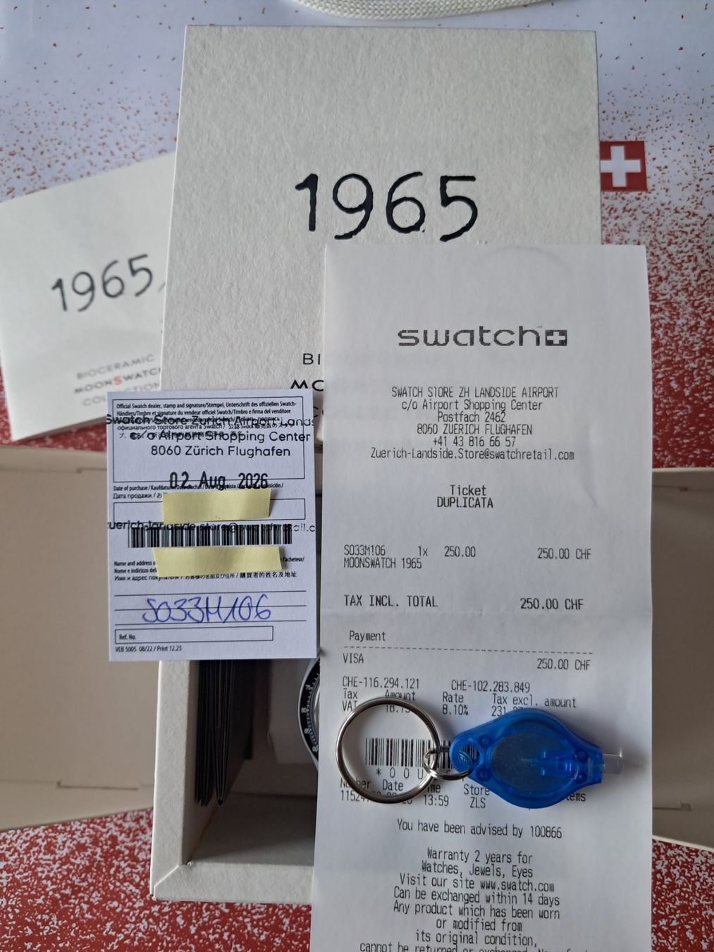 Swatch Montres: Swatch x Omega Moonswatch 1965 – Neuf avec emballage d'origine à Niederhasli par zvb_fgn2 9