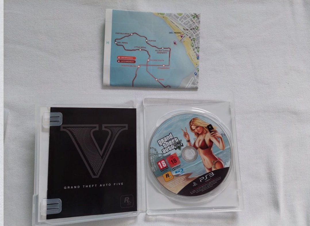 Giochi: GTA 5 inkl. Karte – Usato da Köniz venduto da Gamecollect 1