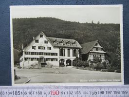HAUSEN AM ALBIS GASTHAUS ZUM LÖWEN AK ZH