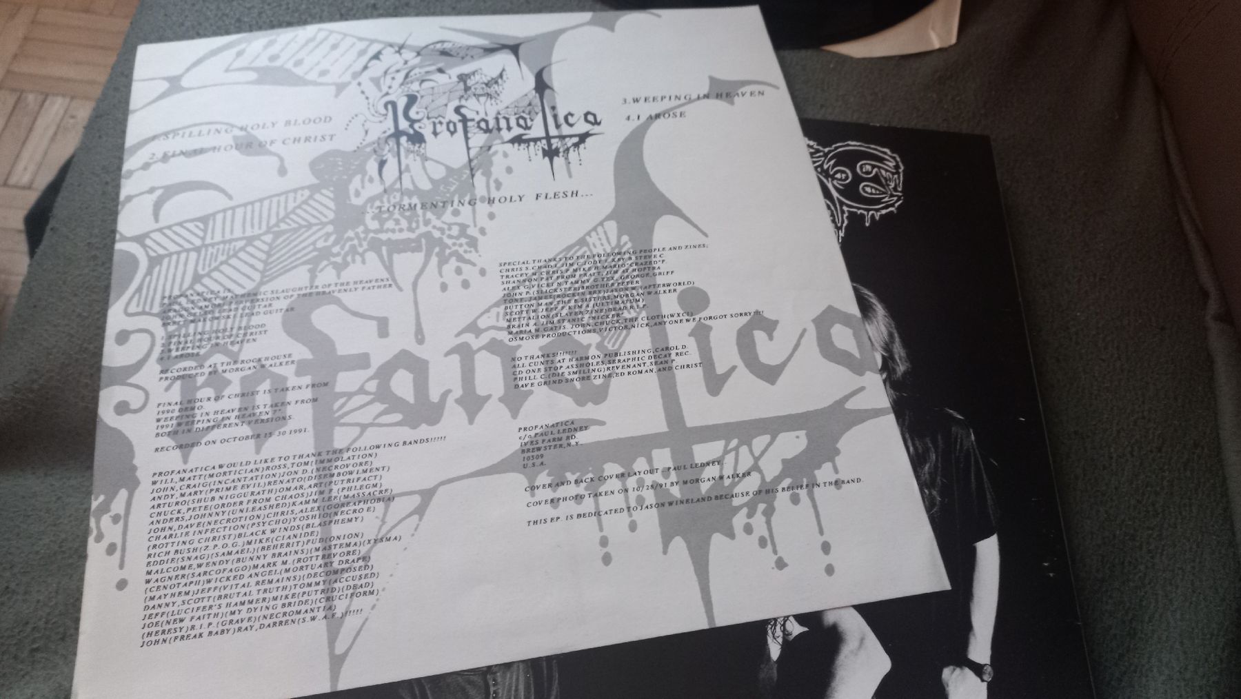 Schallplatten: Profanatica/Masacre-KULT Split Vinyl LP BLACK/Death Metal – Gebraucht aus Olten von Donatello1984 5