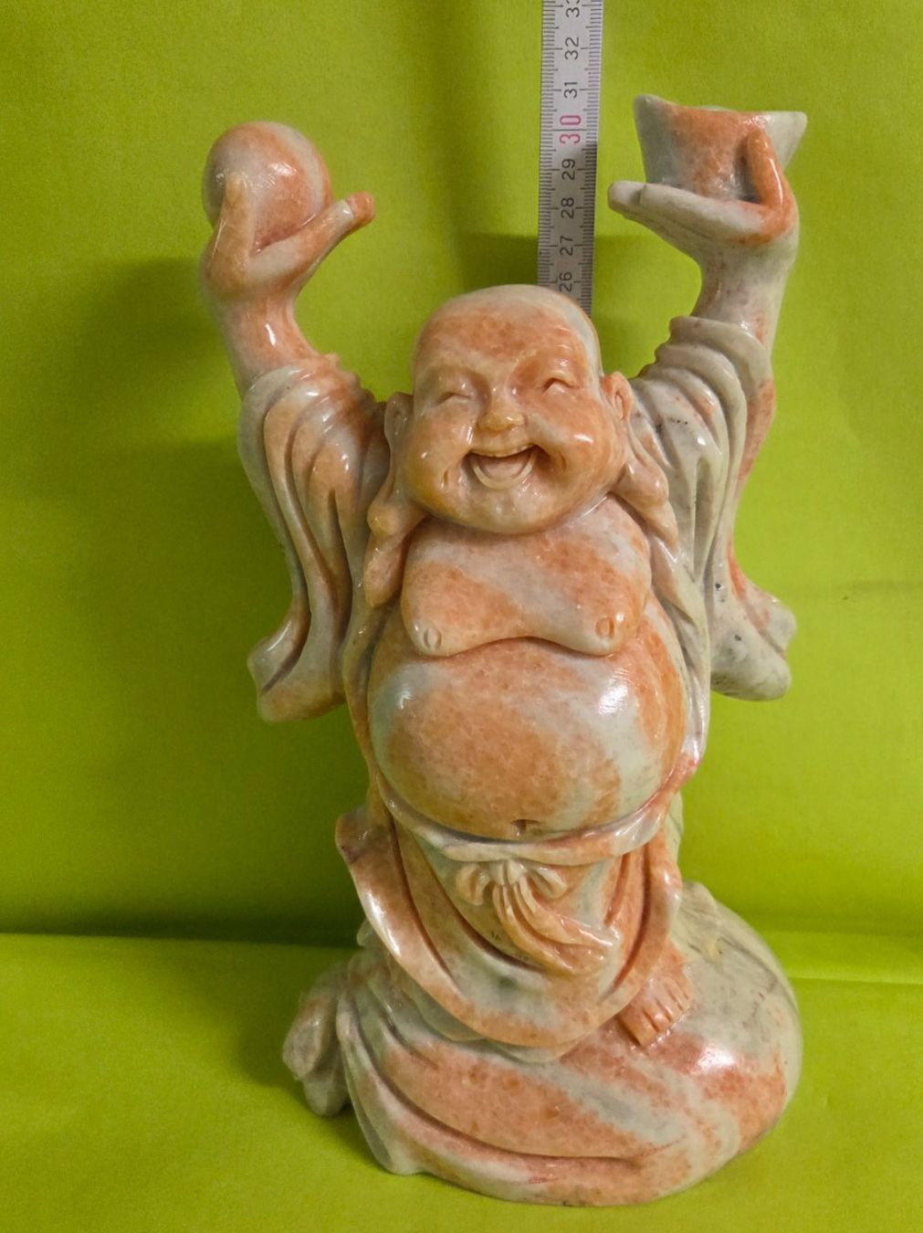 Sculture & Statue: Happy Buddha aus Marmor 30cm – Nuovo (secondo la descrizione) da Roggliswil venduto da Mabelco 4