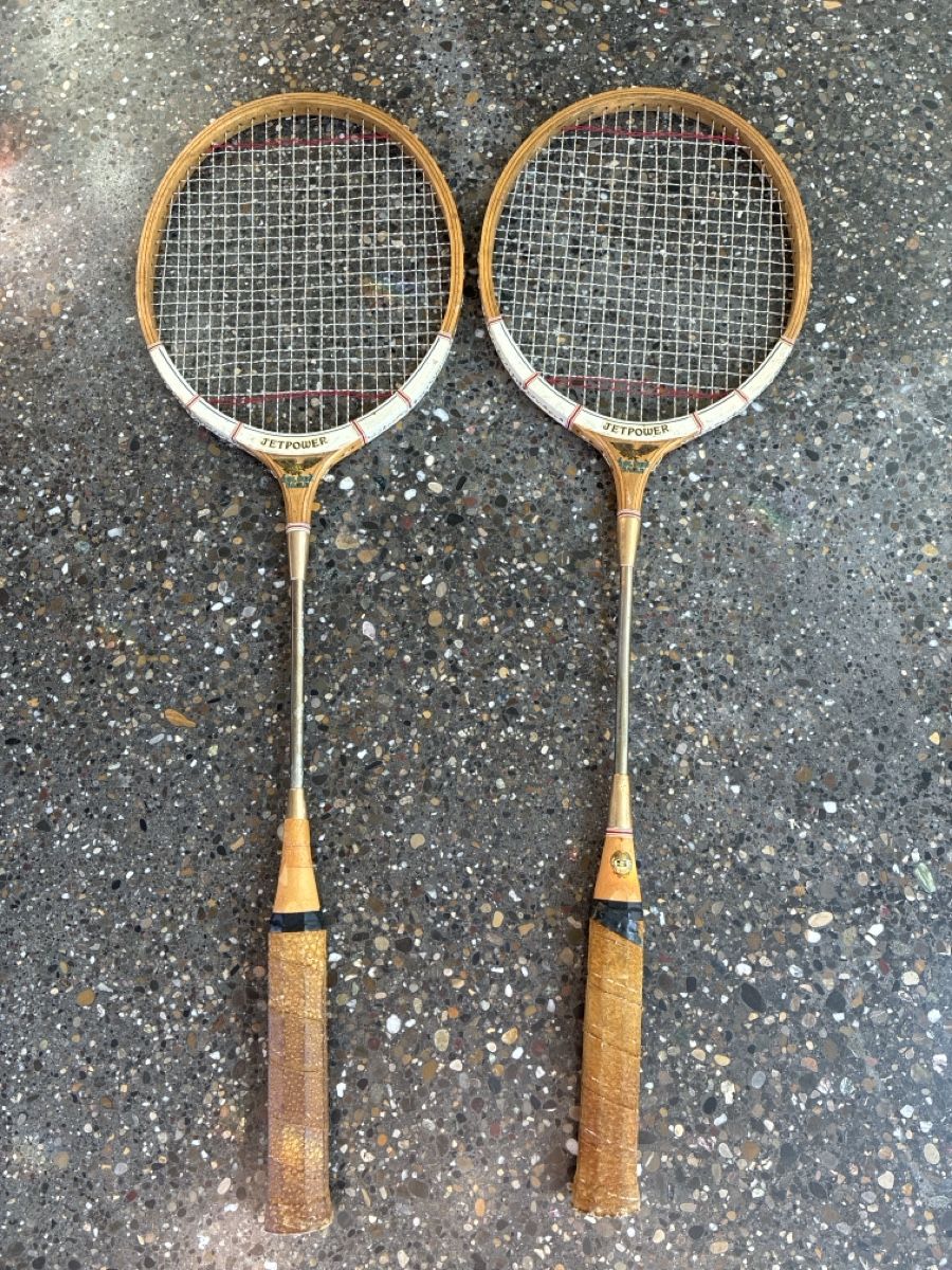 Racchette: 2 Vintage Badminton Schläger  – Usato da Zürich venduto da Hans81 1