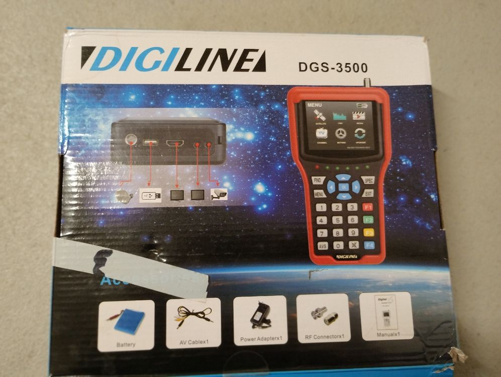 Digiline DGS-3500 Sat Finder (Gebraucht) in Zürich für CHF 15 – mit ...