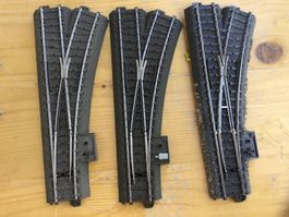Weichen set 3 Stk. Märklin teils digital