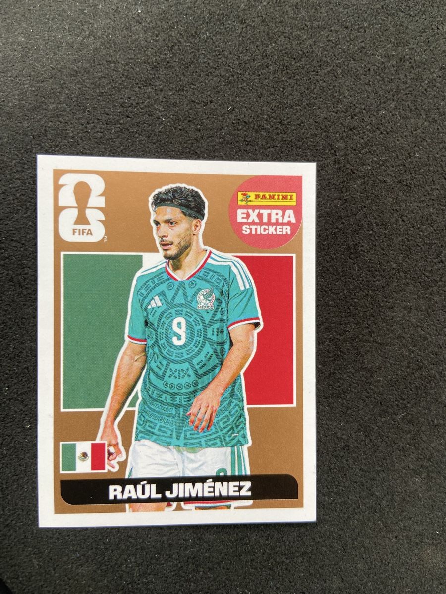 Panini Sammelbilder & Trading cards: Panini Extra Sticker Raúl Jiménez Bronze – Neu (gemäss Beschreibung) aus Lotzwil von kie_t777
