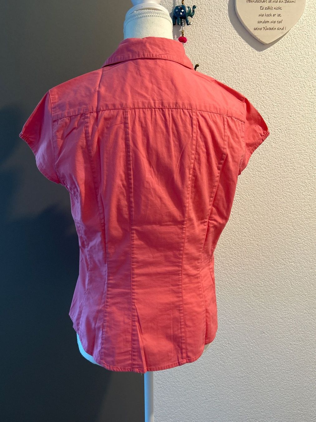 Camicette: Kurzarm Bluse Damen pink – Usato da Brunnen venduto da Nala2929 5