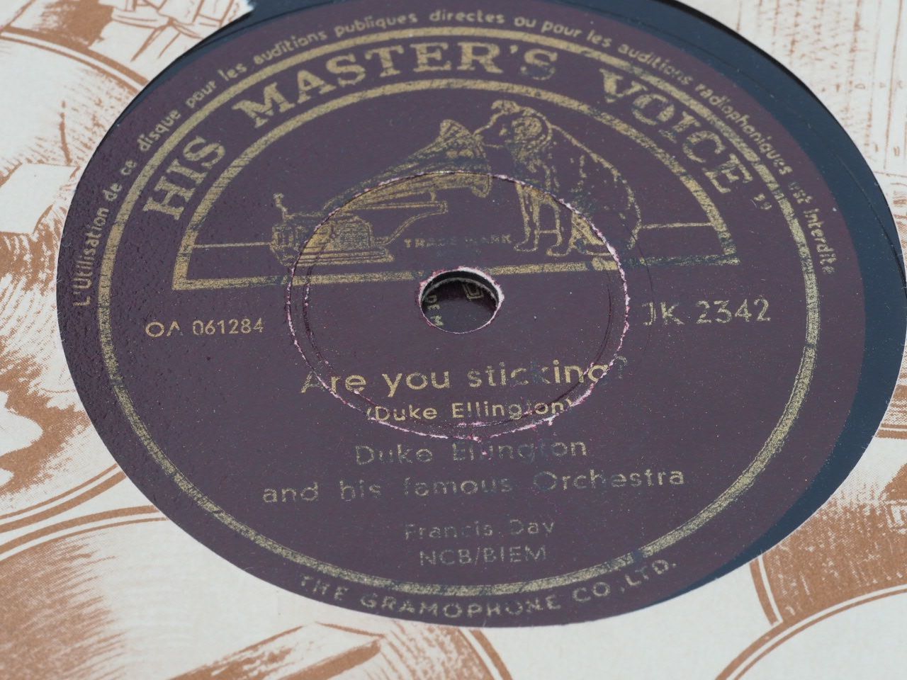 Vinyles: DISQUES 78 TOURS – D'occasion à Lausanne par Leag 3
