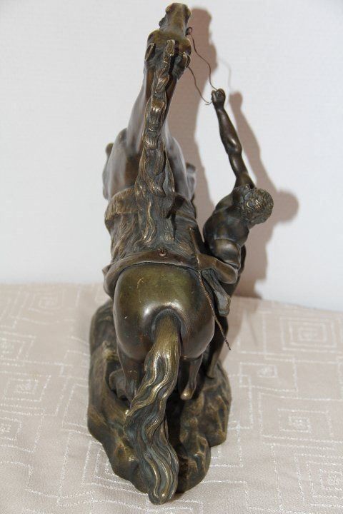 Sculture & Statue: Antique sculpture en bronze . – Usato da Praz (Vully) venduto da pikuluka1 3