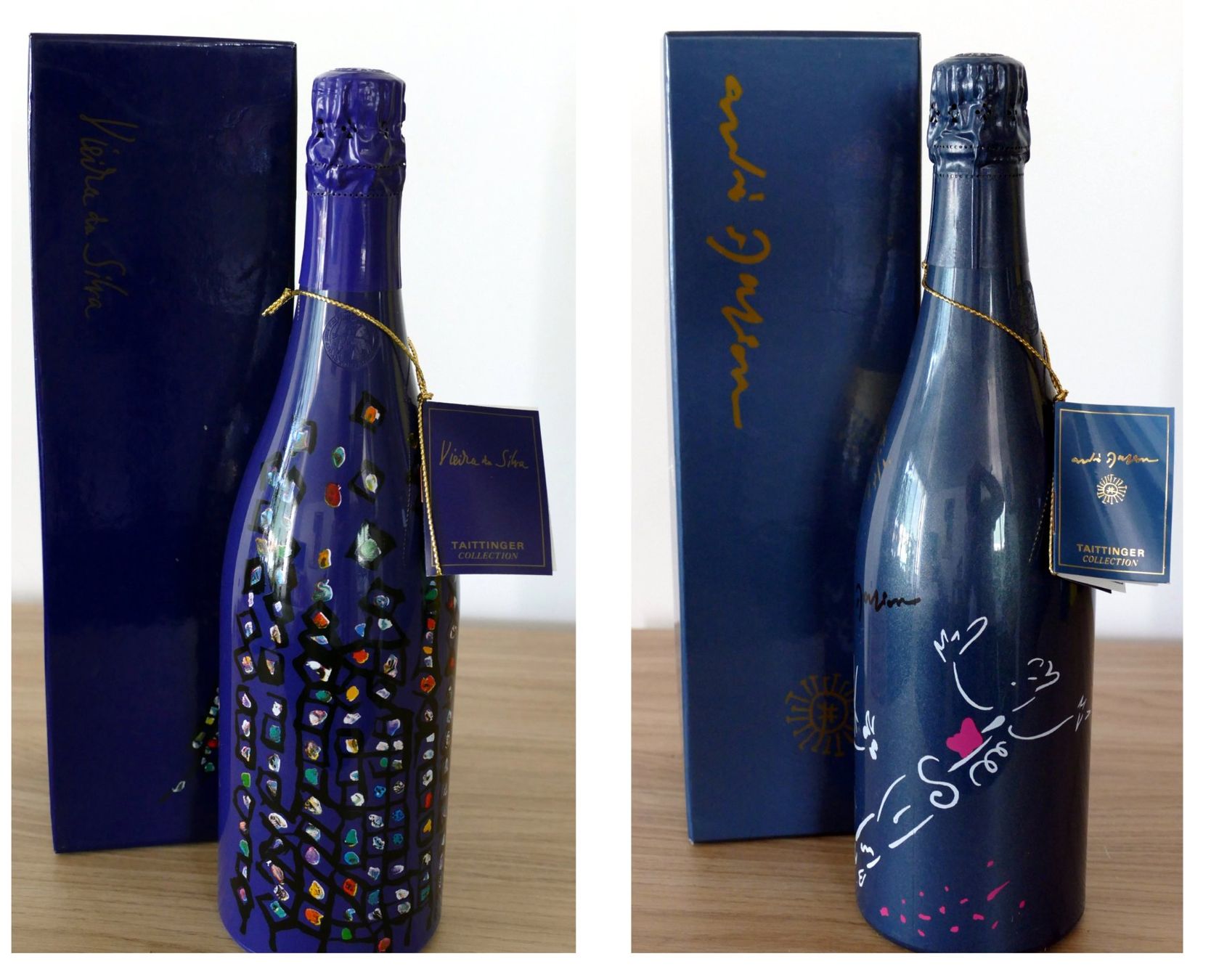 Taittinger Vino: Bouteilles Taittinger de collection - Éditions 1978 à 1998 – Usato da St-Maurice venduto da Marionlaf 4