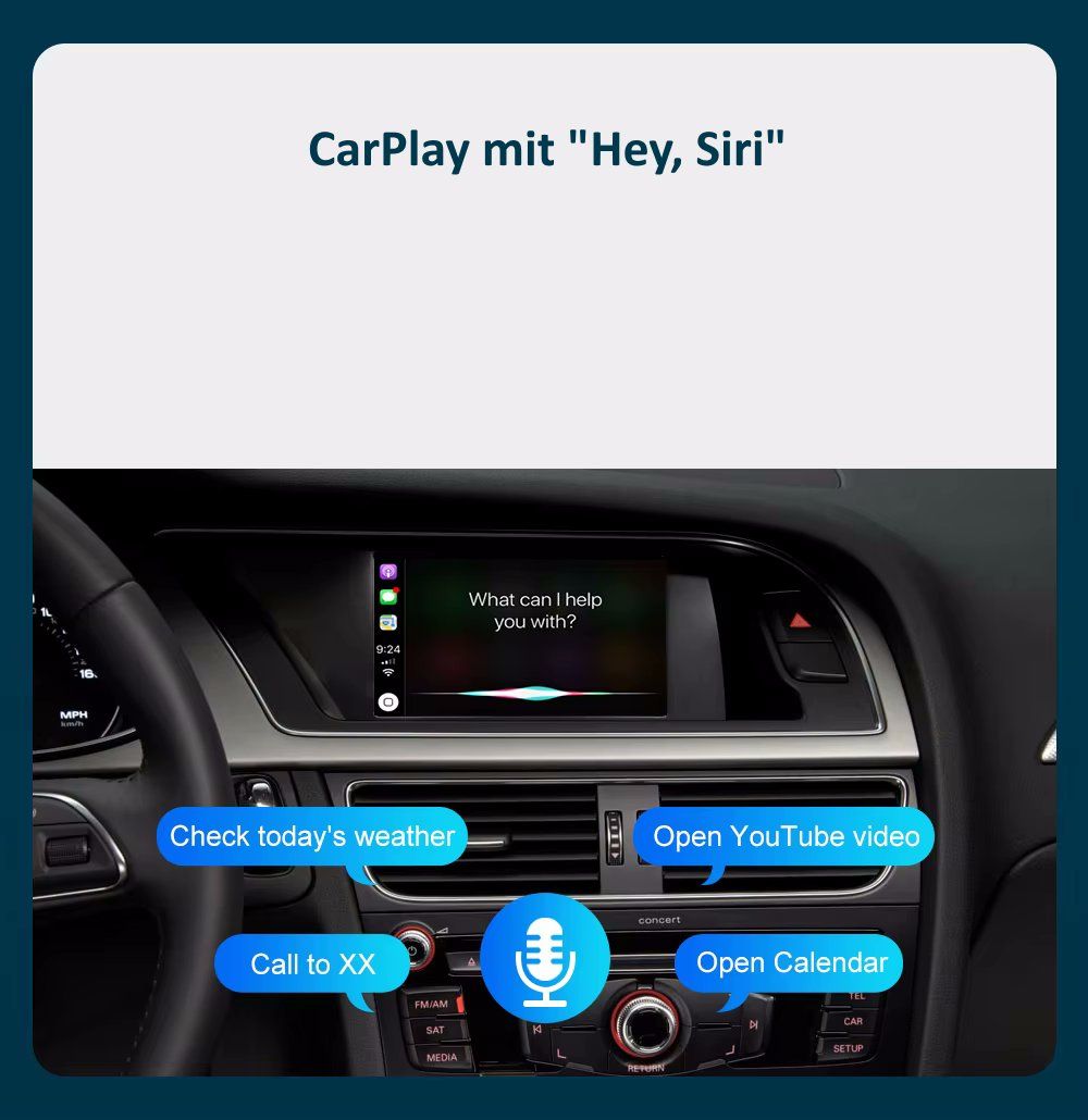 Altro per Ufficio & Commercio: Apple CarPlay und AndroidAuto nachrüsten – Nuovo e nell'imballaggio originale da Mellingen venduto da car-electronics 2