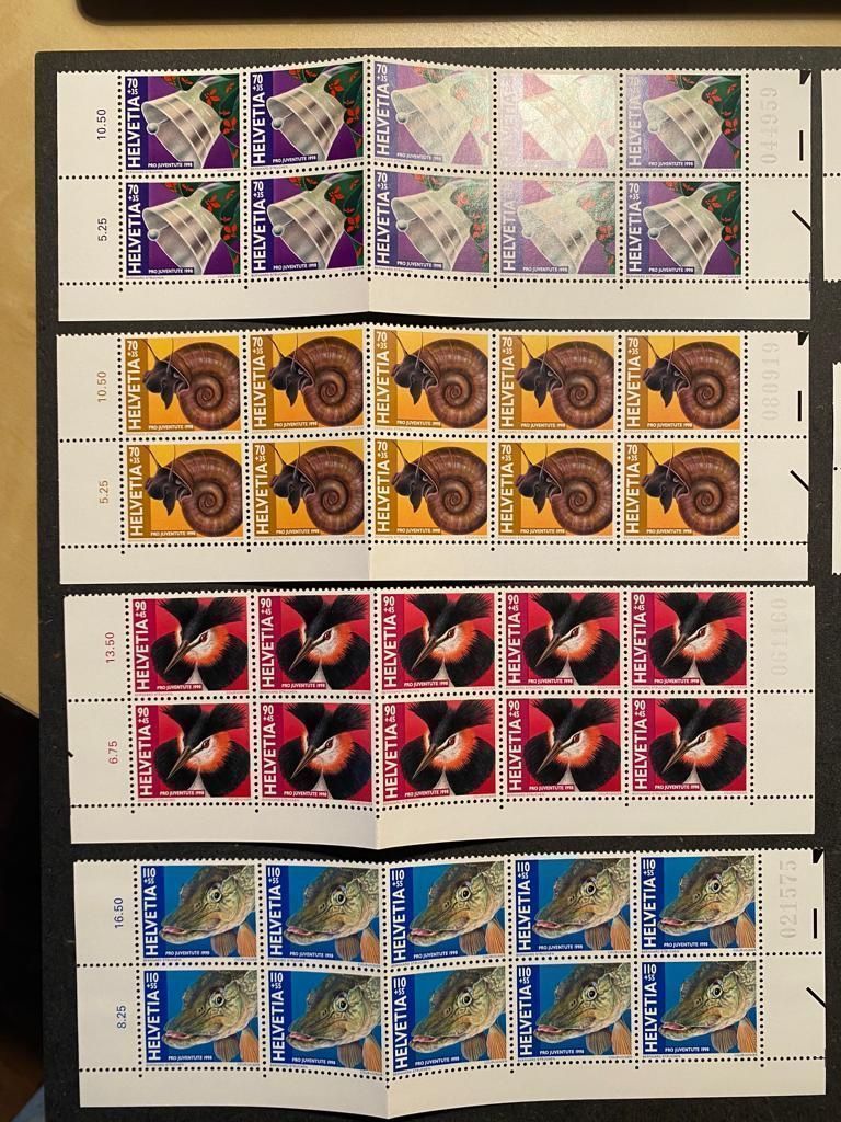 Alle Briefmarken: Los 59 1998 Pro Juventute Briefmarken – Neu (gemäss Beschreibung) aus Niederweningen von rimicanardo 2