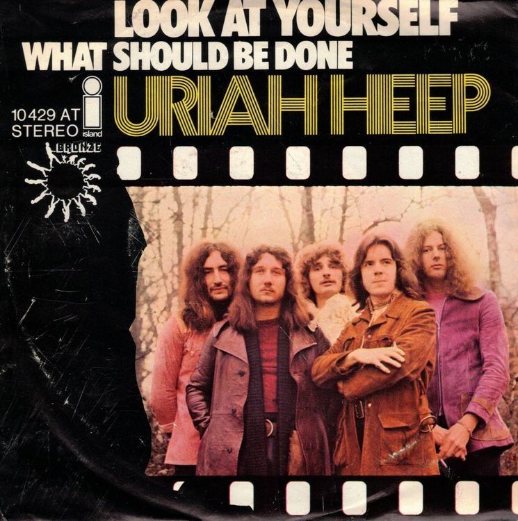 Dischi in vinile: Uriah Heep  --  Look at yourself  Single7 – Usato da Oberwil (Dägerlen) venduto da thealbum