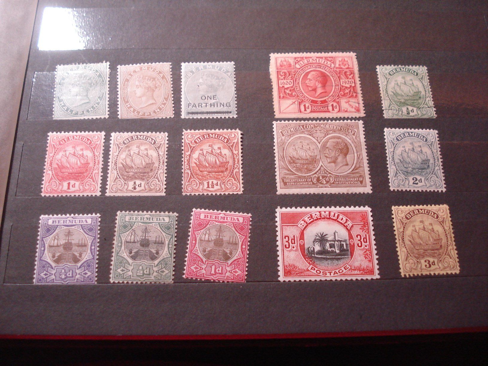 Tous les timbres: Lot alte Marken Bermuda* – D'occasion à Niederwil AG par morostahu