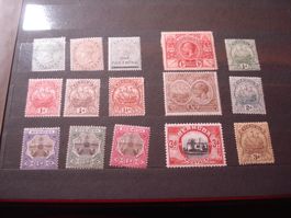 Lot alte Marken Bermuda*
