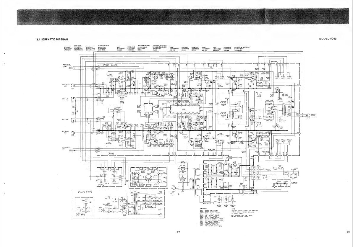 Marantz Documenti: Marantz 5010 Stereo Cassette Deck Service Manual mit Schema – Usato da Madiswil venduto da miglan 2