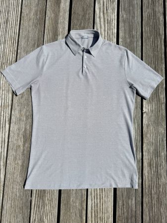Polo Shirt ZANONE 50 - Ice Cotton Hellgrau