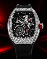 AKOR Le Locle - Cavallo Rosso Skeleton Automatique