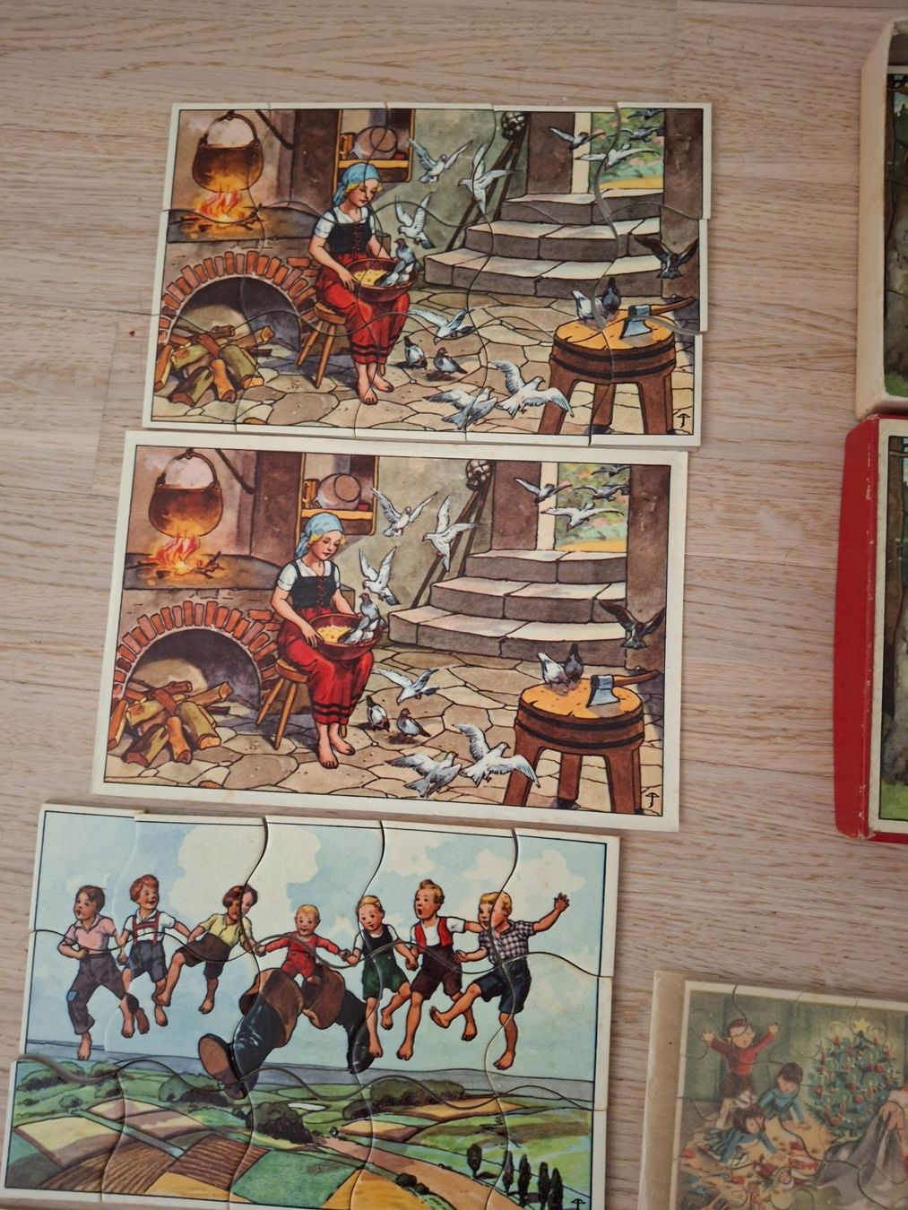 Puzzles: 7 Vintage Puzzles (ca. 1940) – Gebraucht aus Dietikon von Hwengi 2