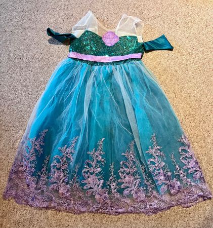 Ariel Kleid, Meerjungfrau Kostüm, Fasnacht, Grösse 116
