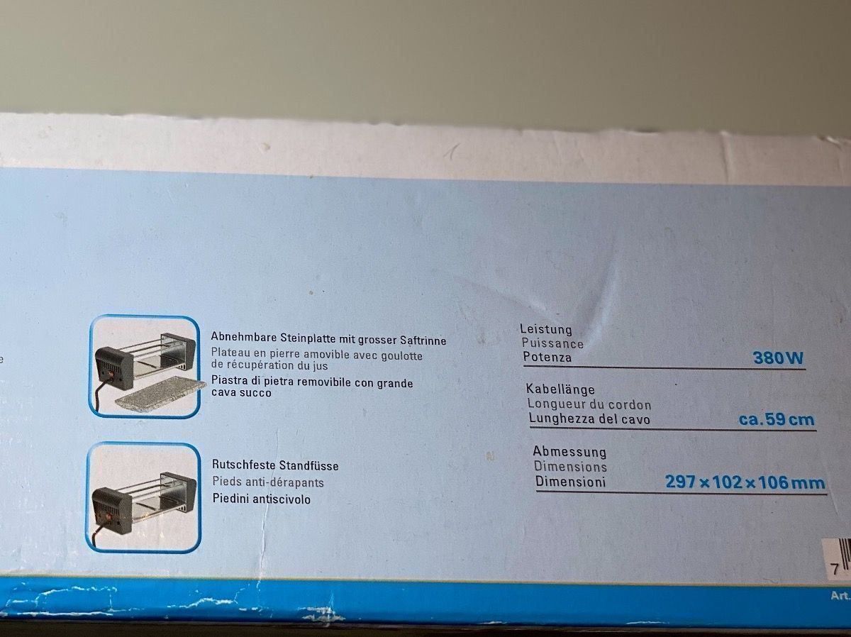 Elettrodomestici da cucina: Raclette Grill 1-2 x verwendet – Usato da Kriens venduto da Big_leo 2