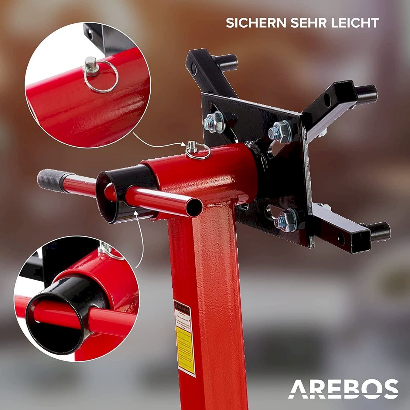 Tous les outils: Arebos 550kg Motorständer – Neuf avec emballage d'origine à Bottighofen par zaap 1
