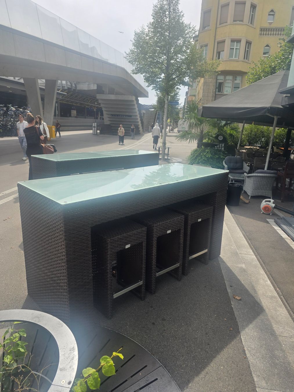 Tavoli: Gastro Profi Rattan Stehtische 2x – Usato da Wermatswil venduto da Calibratuning 8