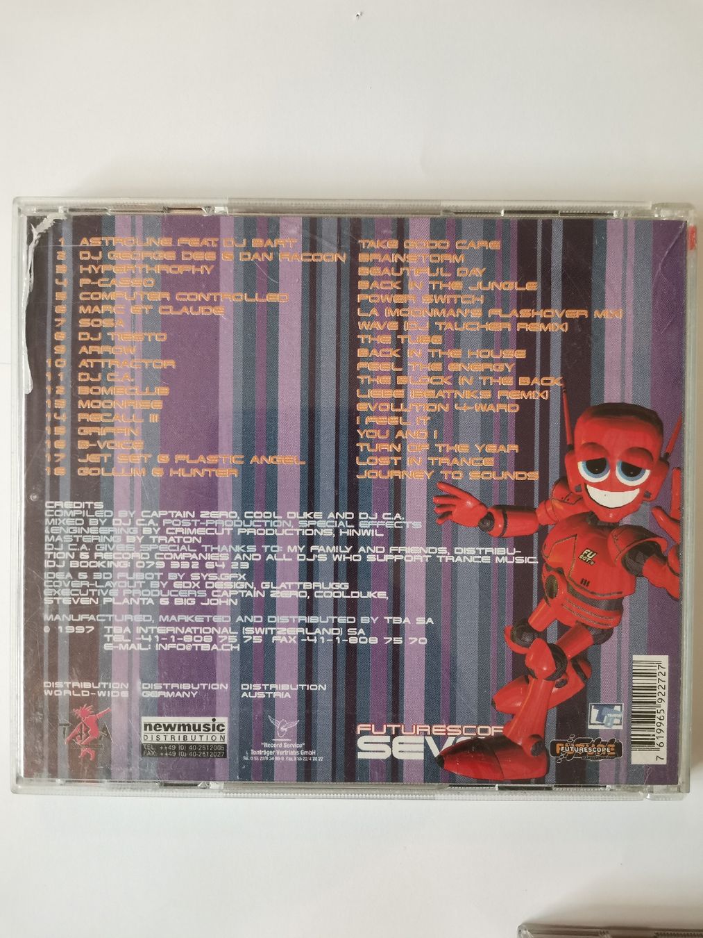 CD: Futurescope CD Collection 7, 8, 9 Mixed by DJ C.A. 3er Pack – Usato da St. Antoni venduto da AJTurner 1