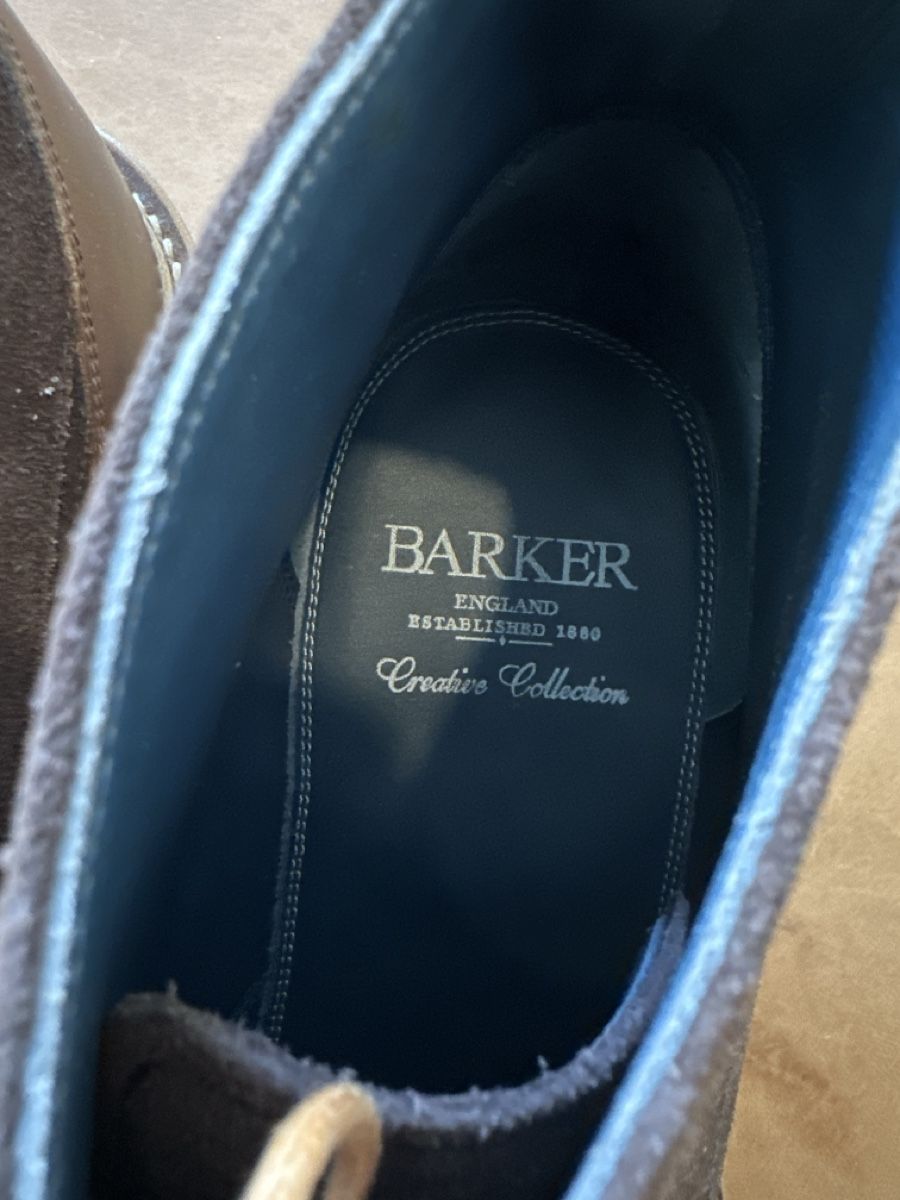 Scarpe da uomo: Barker Chuka Boot aus Wildleder Grosse 42 – Nuovo (secondo la descrizione) da Bern venduto da SCHUHMACHEREIBOZAN 2