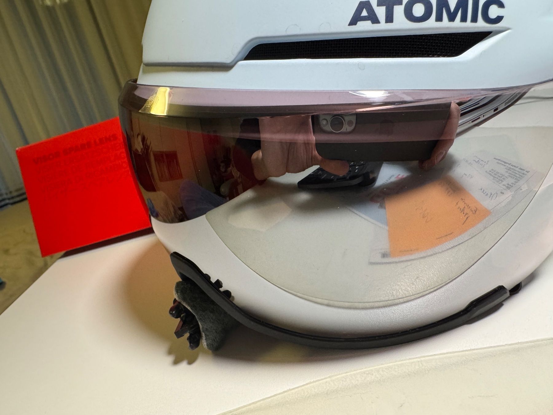 Atomic Caschi: Atomic Savor Visor Jr Blue – Usato da Rüschlikon venduto da Artem1979