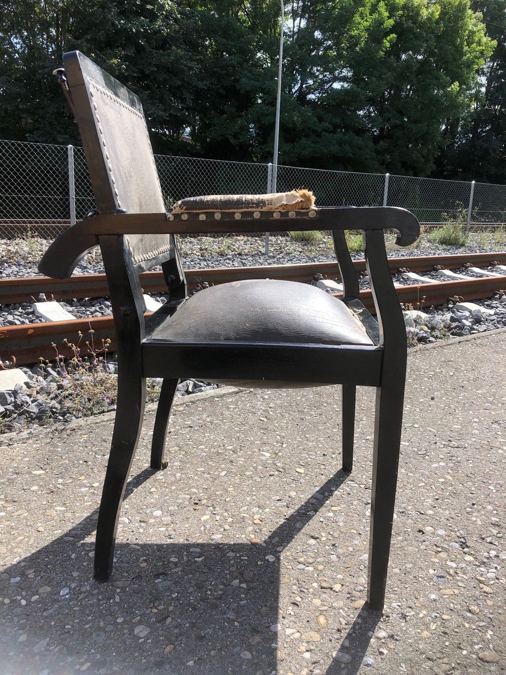 Stühle: Antiker Friseur-Stuhl Industrial Design – Gebraucht aus Laufenburg von industrial-silence 2