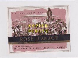 Etikette - Rosé d'Anjou (Remy-Pannier) /bd