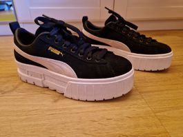 Puma Mayze Sneakers, Schuh, schwarz, Grösse 39, neuwertig