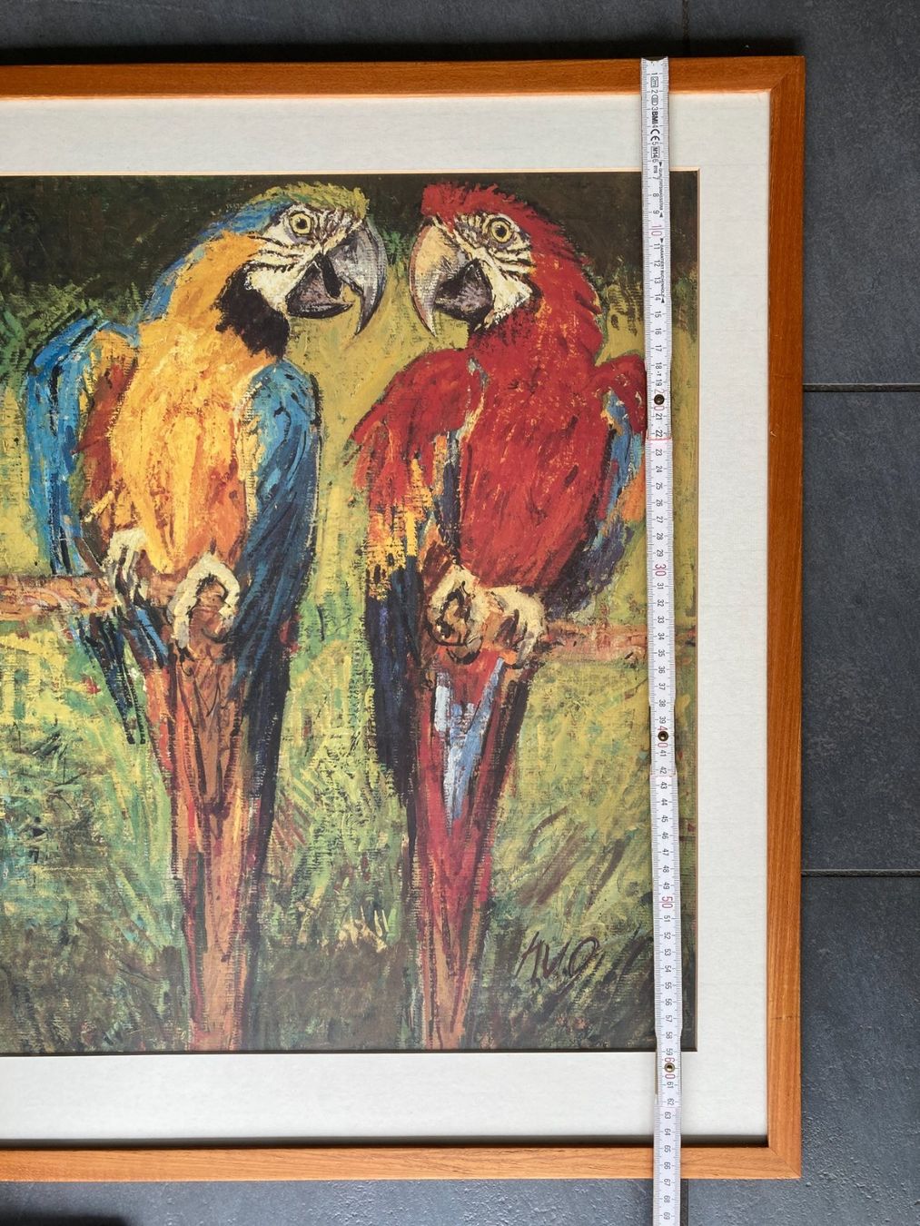 Foto & Immagini: Fritz Hug  Kunstdruck  Papageien  Ara – Usato da Subingen venduto da ArtBead 6
