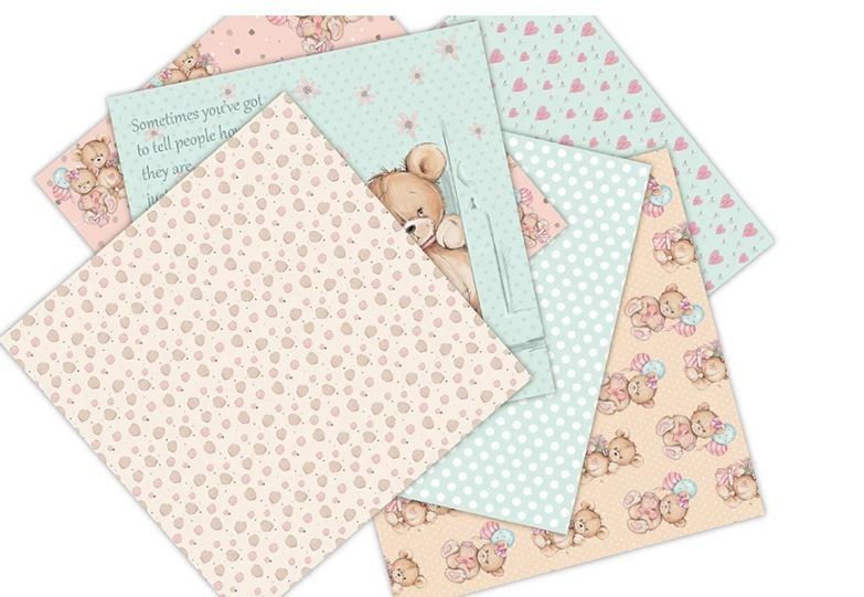 Papiere: Designpapier 12 Blatt Bären NEU – Neu und originalverpackt aus Effretikon von wenuss 3