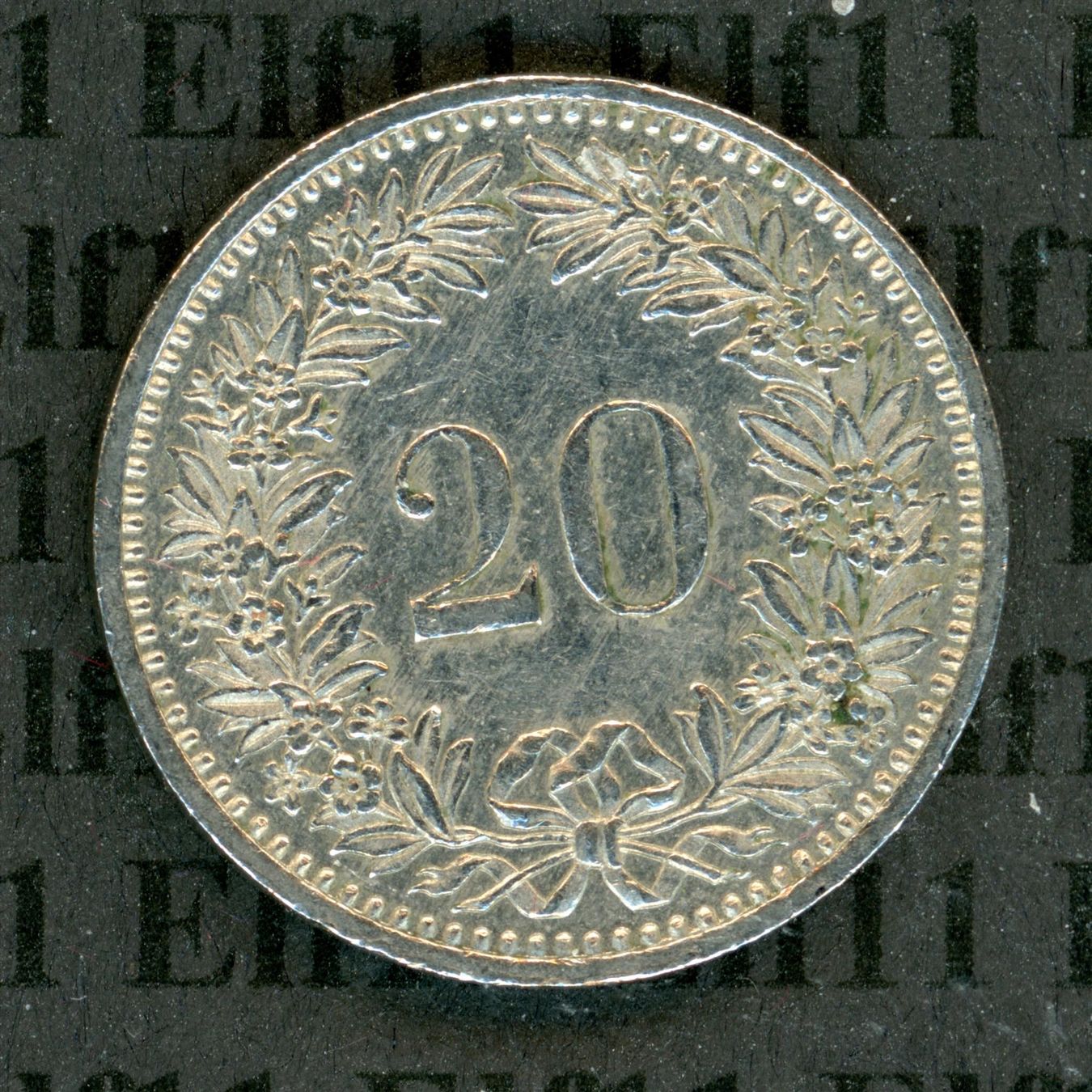 Tutti le monete: CHF___0.20 1984 -vz 20 Rappen – Usato da Widnau venduto da Elf11 1