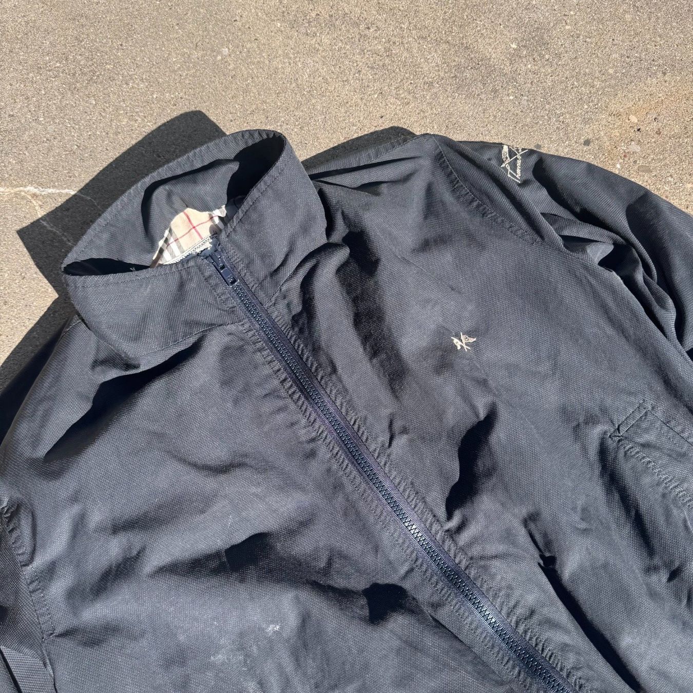 Burberry Giacche: Thomas Burberry vintage Harrington jacket – Usato da St. Gallen venduto da sourced_limited 1