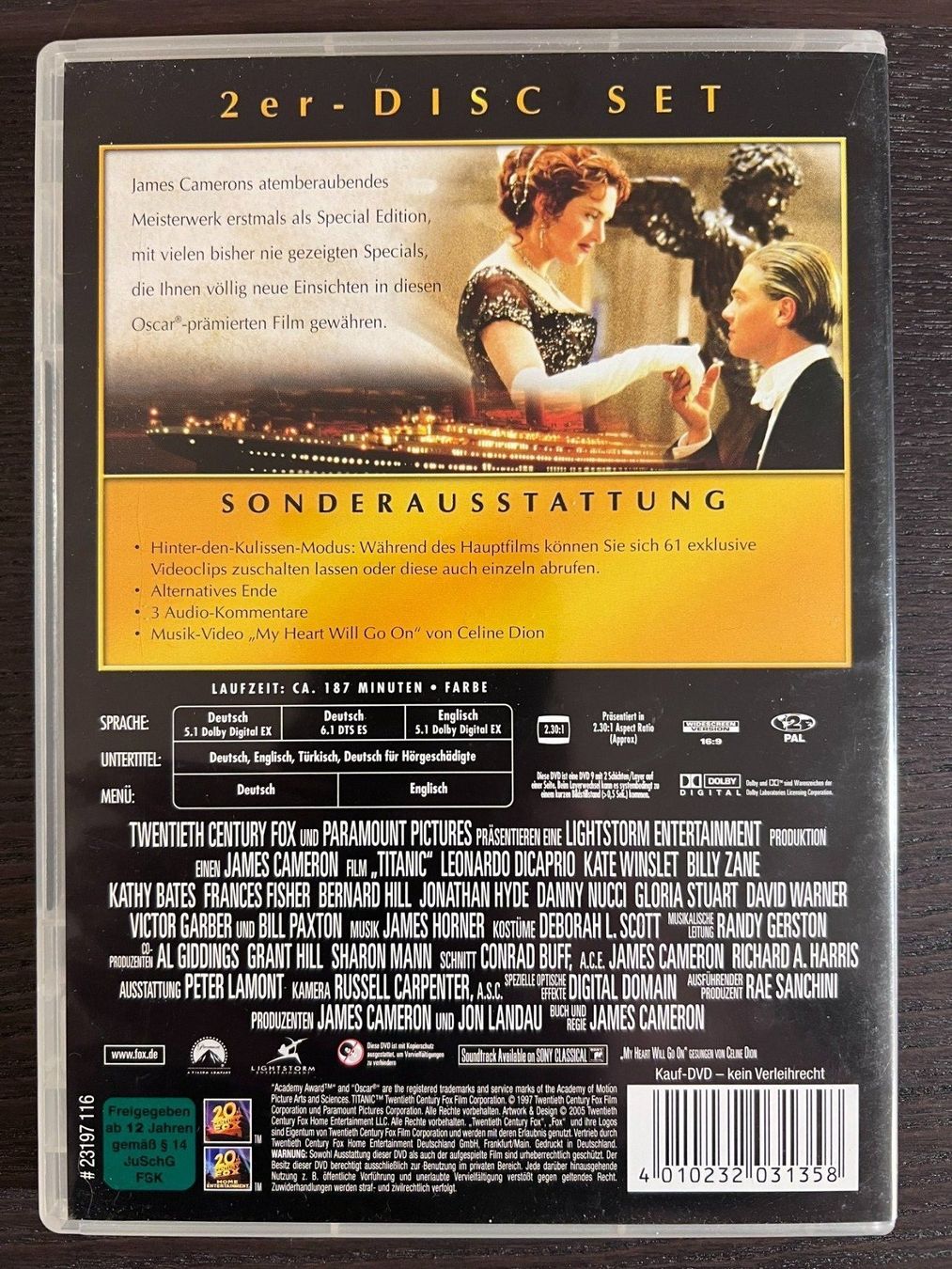Tutti i DVDs: Titanic - Special Edition – Usato da Zürich venduto da FilmFreunde 1
