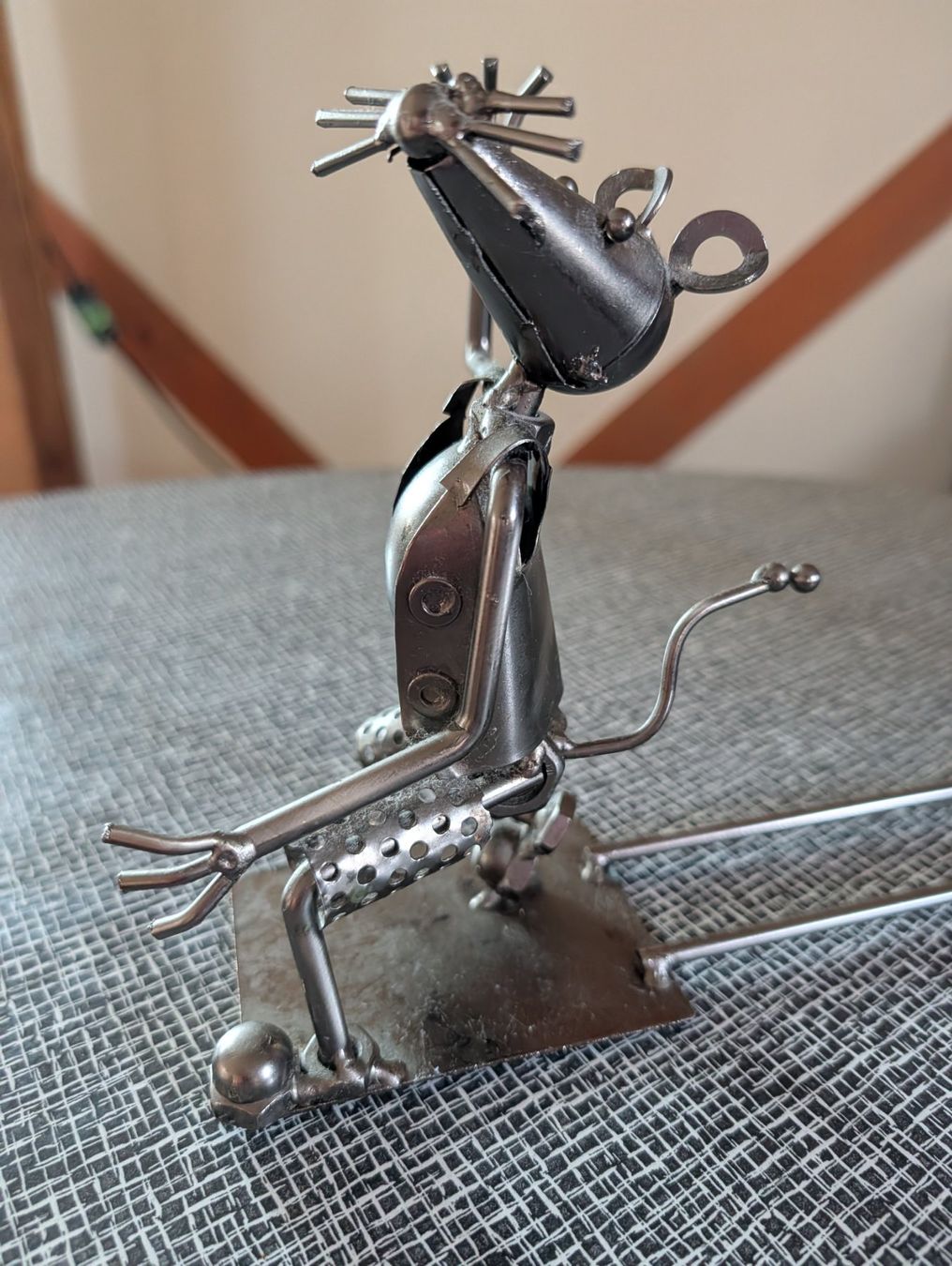 Portabottiglie: Flaschenhalter Mäud Metall Design Deko – Usato da Nänikon venduto da Haexli_70 8