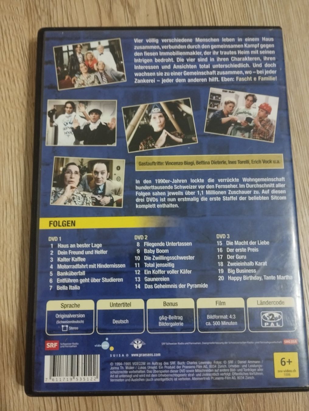 Tutti i DVDs: Fascht e familie Komplette Staffel 1 – Usato da Steffisburg venduto da AutoFiat 1